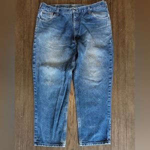 Carhartt Blue Jeans B230PRW Men's Measures 40 x 29